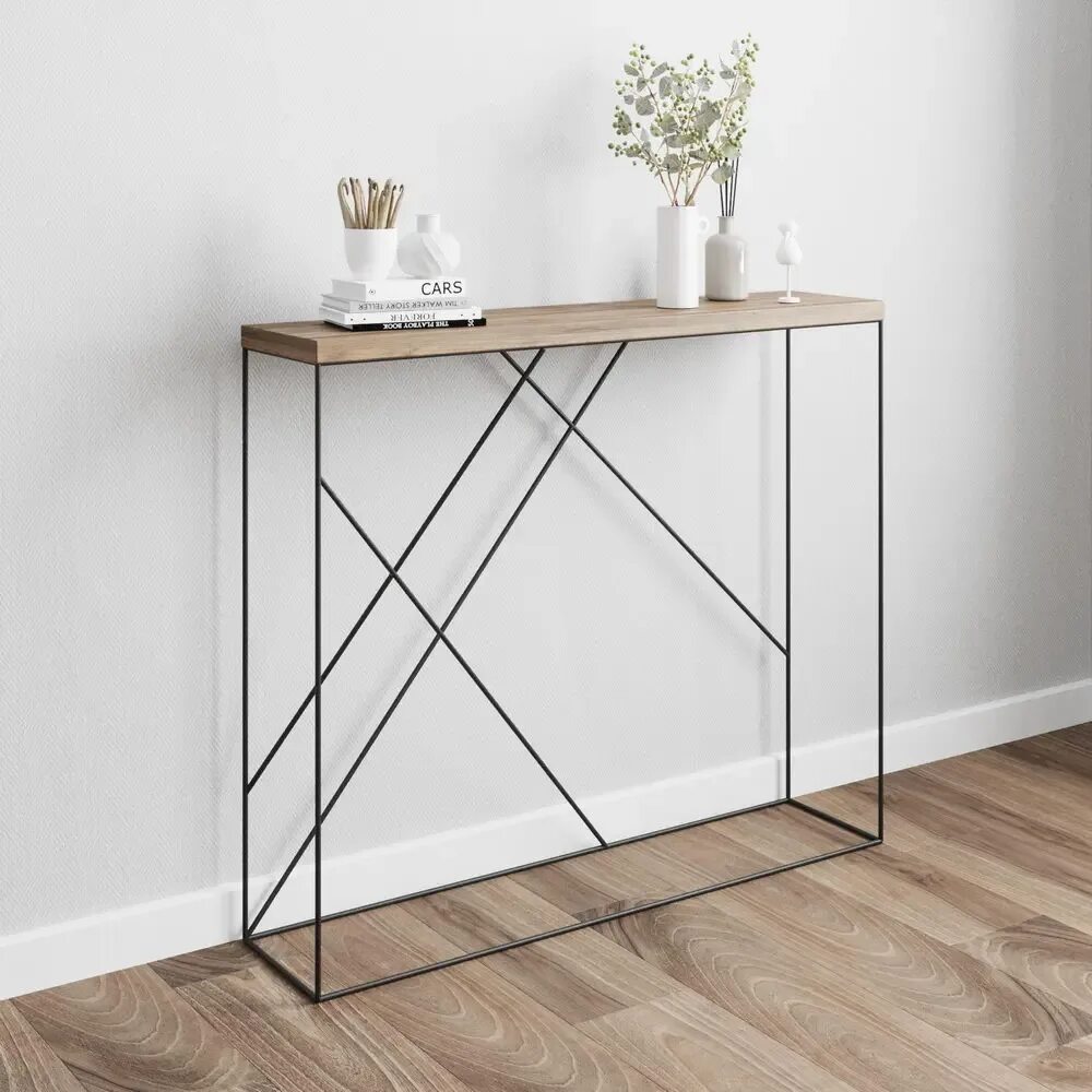 Console tables do not just belong in the entryway&mdash;use this rustic design t