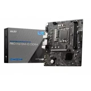 Msi pro h610m g ddr4