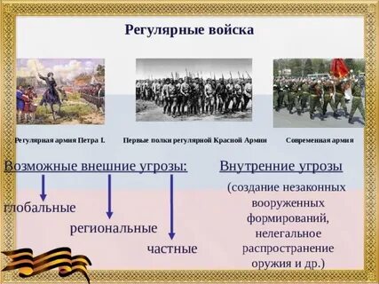 Регулярные войска
