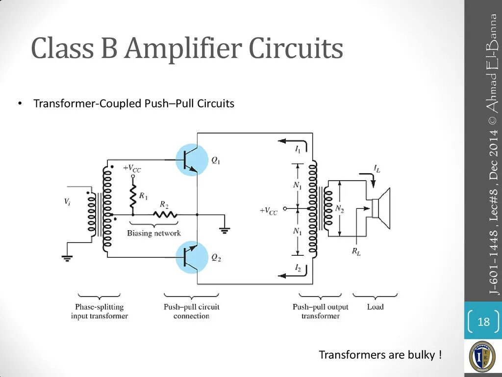 Transformers circuit. Transformers circuit