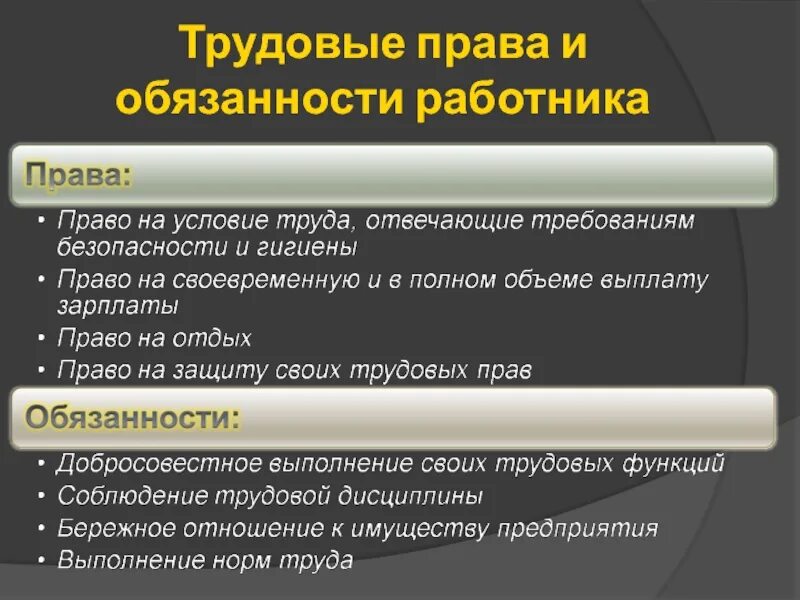 Кто из участников трудовых правоотношений имеет право