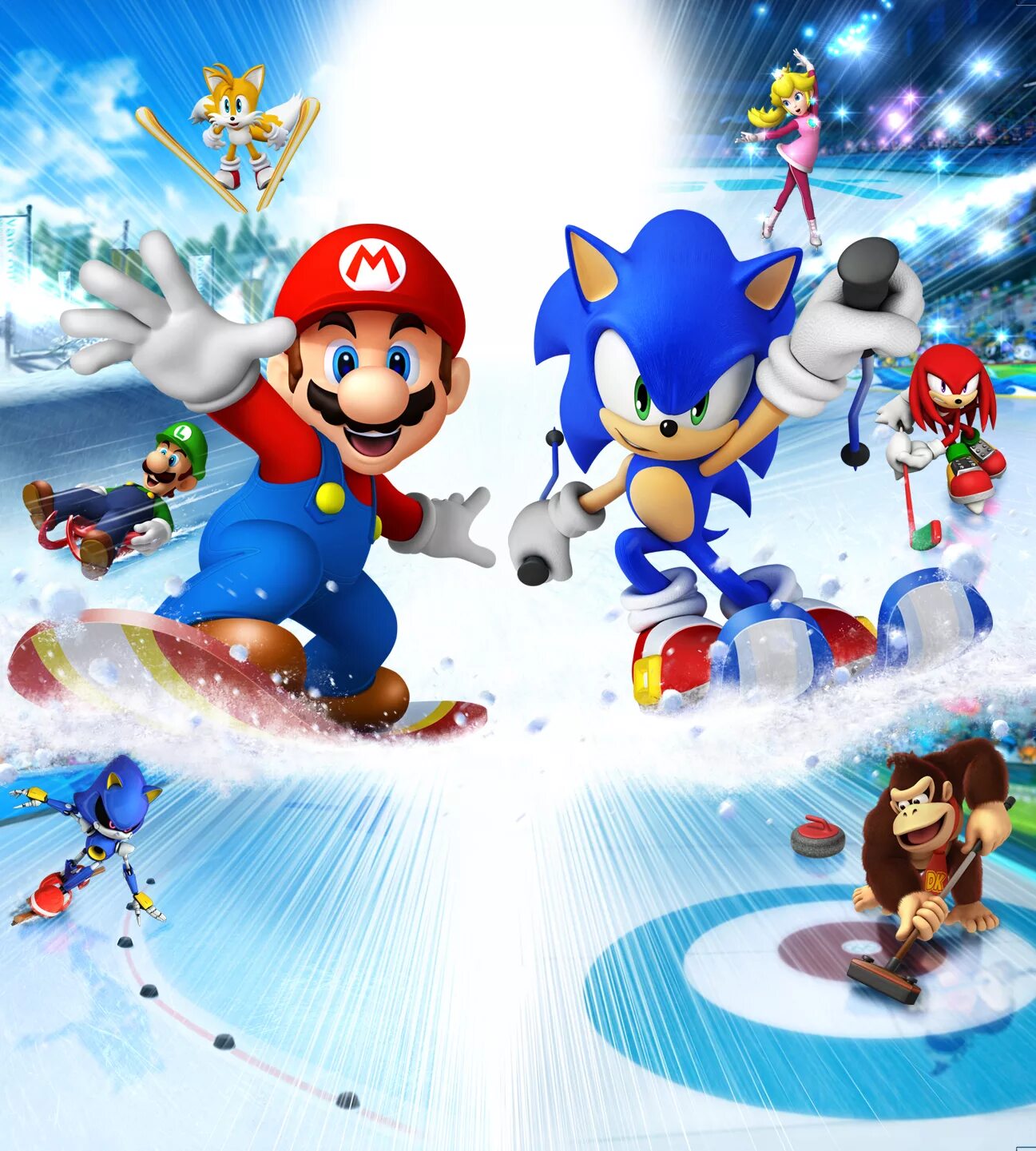 Mario & Sonic at the Olympic Winter games. Mario and Sonic. Mario & Sonic at the Olympic games. Mario & Sonic at the Olympic Winter.
