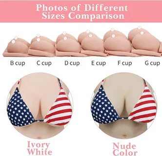 Vollence D Cup Silicone Breast Form Silicone Breastplate for Crossdresser D...
