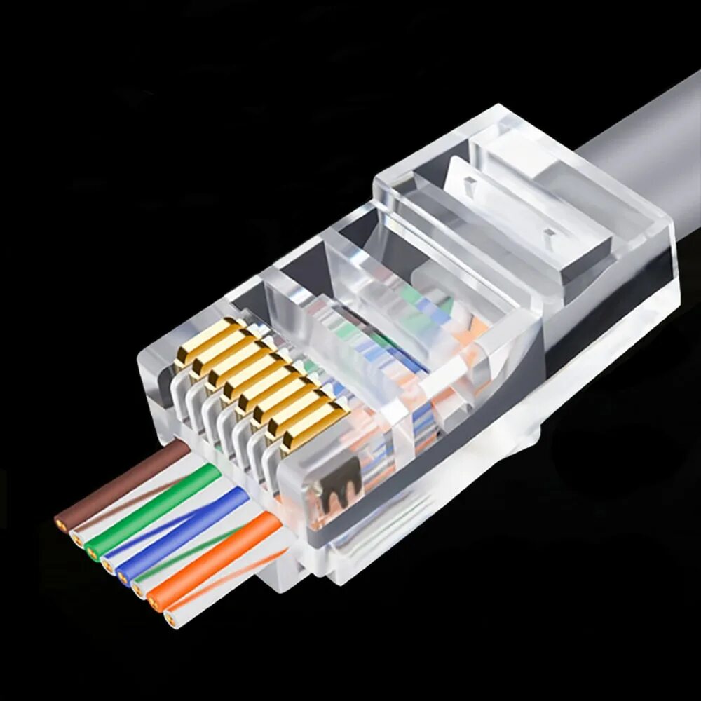 Соединение сетевого интернет кабеля. RJ 45 розетка 5e Cat.5e. Разъем rg45 cat5e. Обжать коннектор RJ-45. Rg45 коннектор 100шт.