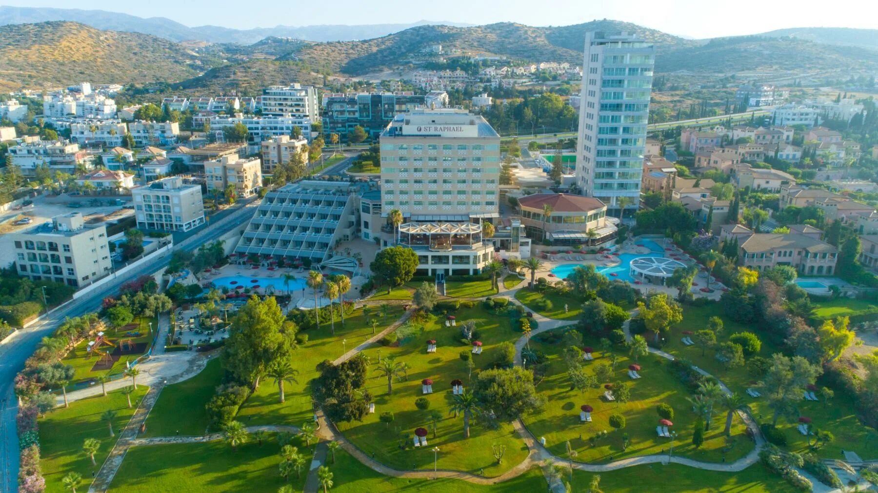 Кипр центр. Отель на кипре st raphael. лимассол, кипр, 3085, кипр. the tower at st raphael resort. papas limassol.