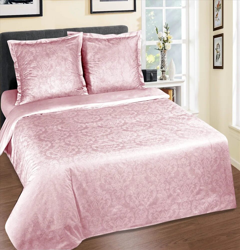 Простин подиялник. Розовый софт. : hobby home collection (турция). Поплин розовый. Кпб поплин, грация.