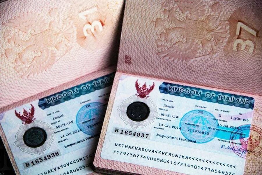 Виза в Тайланд. Туристическая виза. Туристическая виза в Тайланд. Виза в Тайланд для россиян.