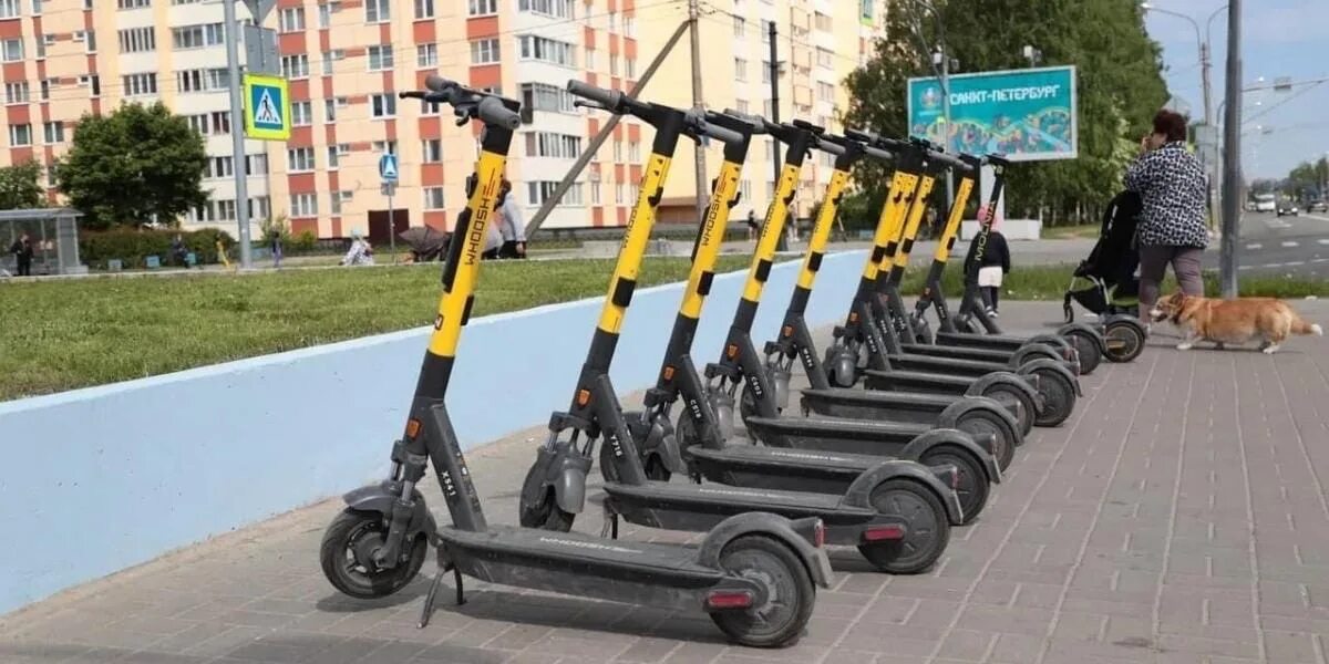 Самокаты в питере аренда. Электросамокаты кикшеринг. стоянка электросамокатов. кикшеринг электросамокатов. парковка для самокатов.
