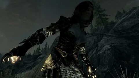Skyrim running animation