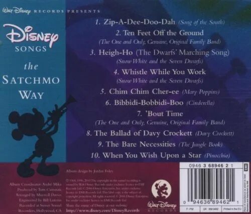 Песни дисней на английском. Louis Armstrong Disney Songs the Satchmo way. Bibbidi Bobbidi Boo текст. Песни песни из Диснея. Песни Disney Business.
