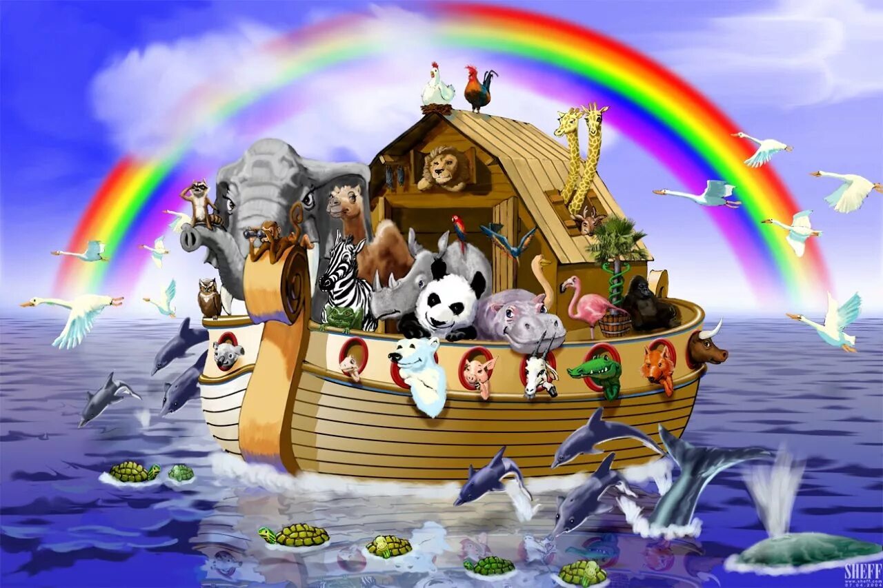 Noah s ark. Всемирный потоп и Ноев Ковчег. Ковчег ноя. Ной потоп Ковчег.