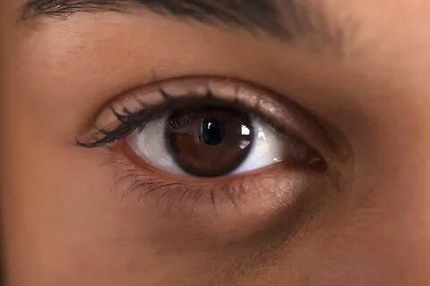 Light brown eyes