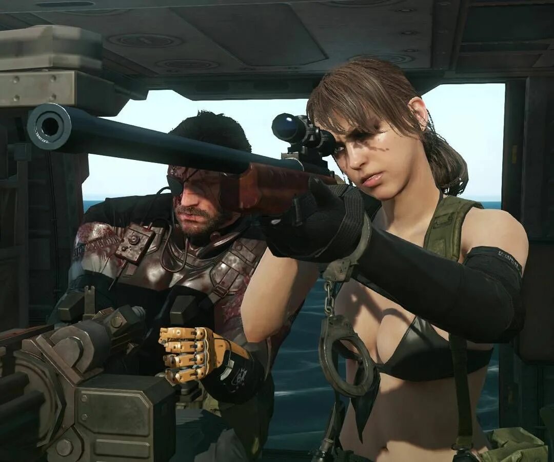 Pretty girls walk big boss. Metal Gear Solid 5 Снейк и молчунья. Тихоня и Снейк. Metal Gear Solid v: the Phantom Pain Постер. МГС 5 миссия с Молчуньей.