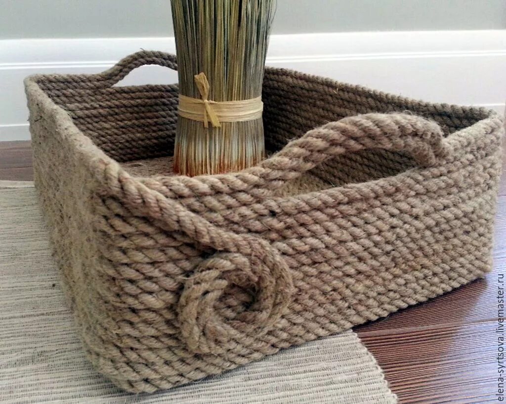 Корзина из джута. Джутовые корзинки. Корзинки из джута. Корзинка из бечевки. Плетеные корзины из джута.