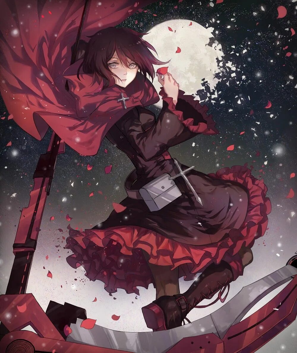 Черной руби. Руби Роуз RWBY. Руби Роуз RWBY Art. Блэк Роуз RWBY.