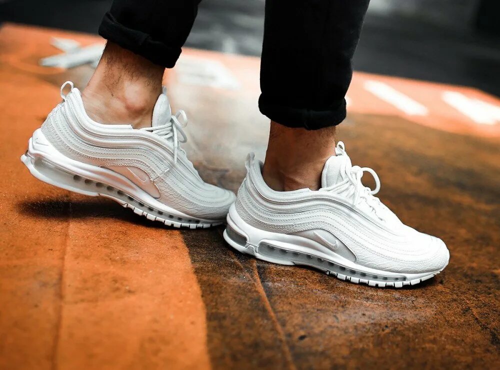 Nike air 97 мужские. Nike Air Max 97 White. Air Max 97 белые. Найк АИР Макс 97 белые. Nike Air Max 97 Max White.