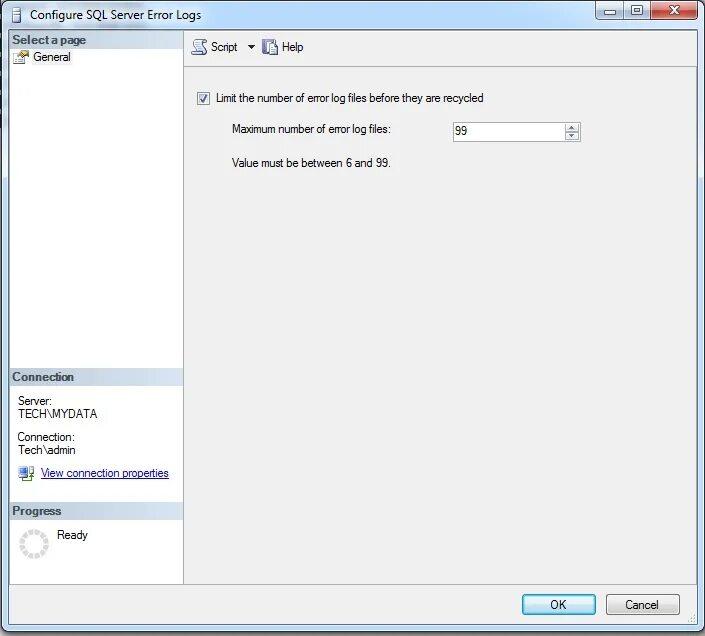System error log