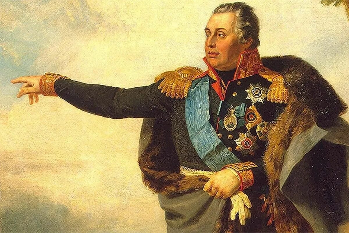 Портрет Михаила Илларионовича Кутузова. Полководец 1812 года командовавший русскими