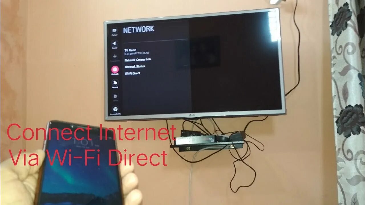 LG TV connect to WIFI. LGWEBOSTV.