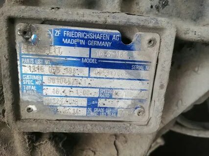 Zf 16 масло
