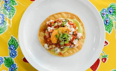 Tostada from Holbox. 