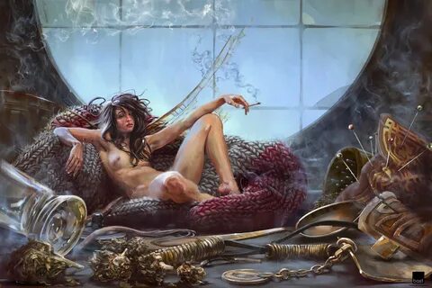 Fantasy art erotic