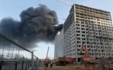 Пожар жк москва