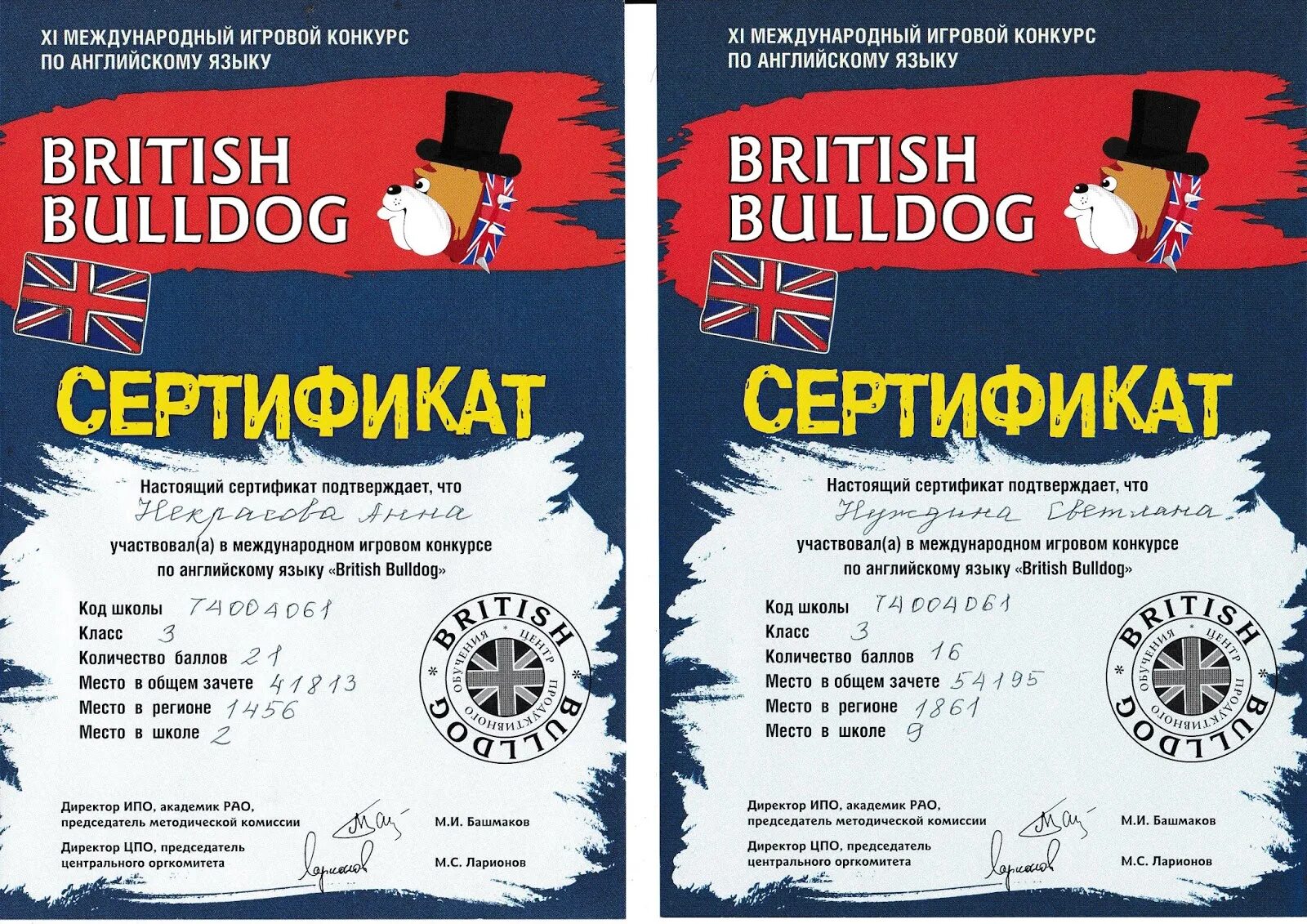 Результаты британского бульдога 2023. Бритиш бульдог сертификаты 2021. British Bulldog сертификат. Британский бульдог грамота.