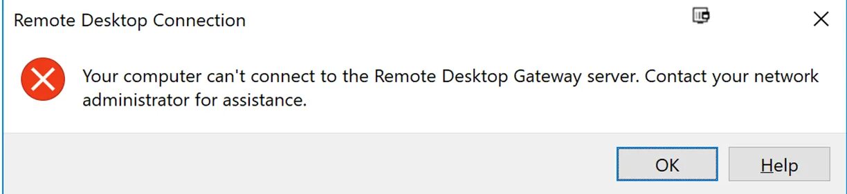 Error Remote connect. Could not connect. RDP Error. Ошибка you already connected to this Server.