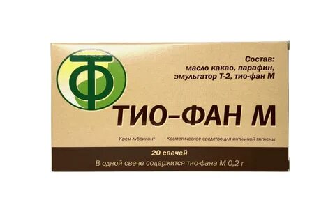 Тиофан свечи инструкция