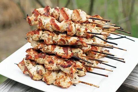 Под куриный шашлычок
