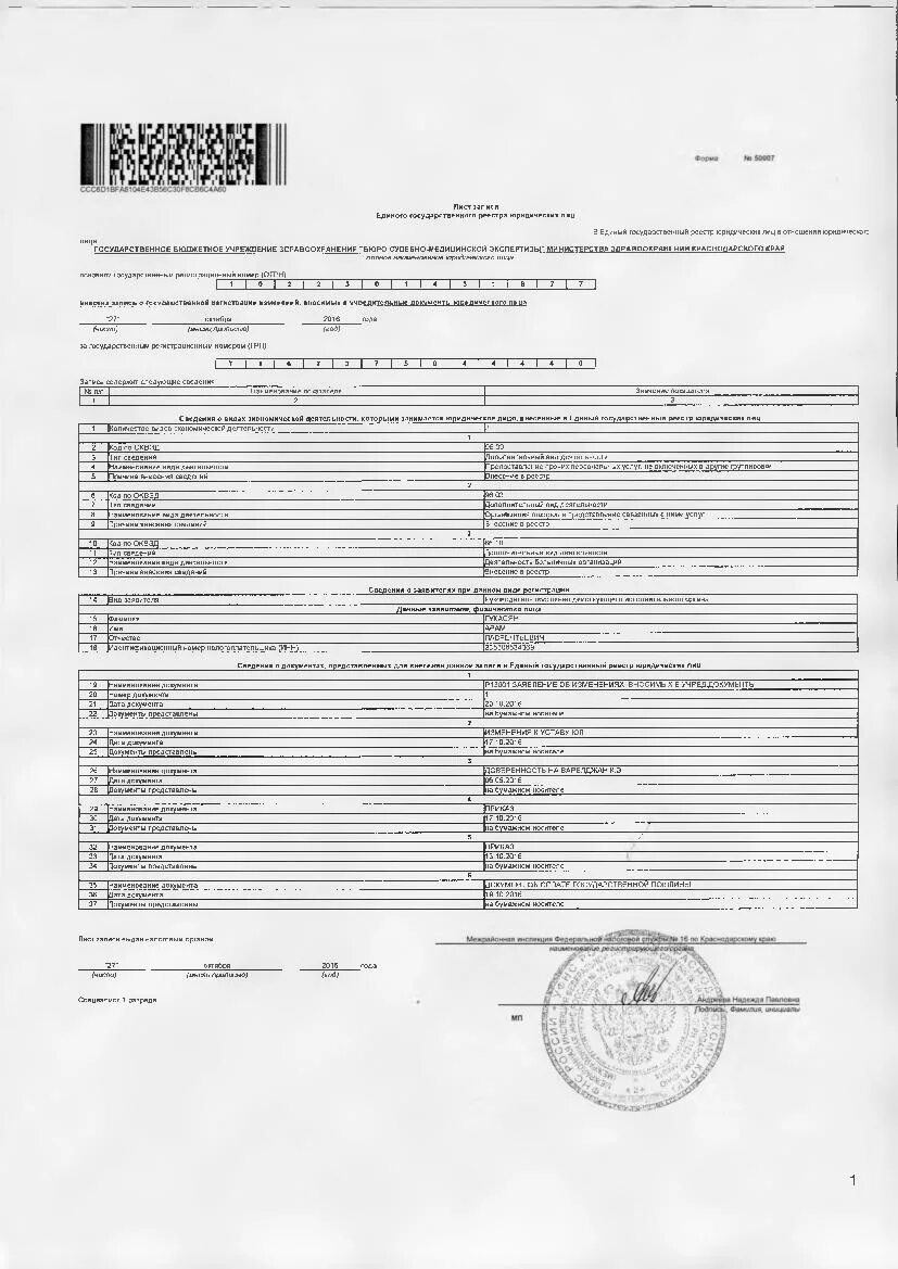 Штраф за егрюл