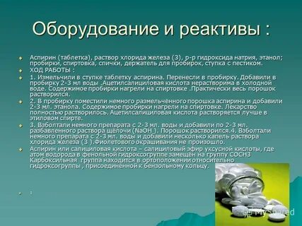 Аспирин вред