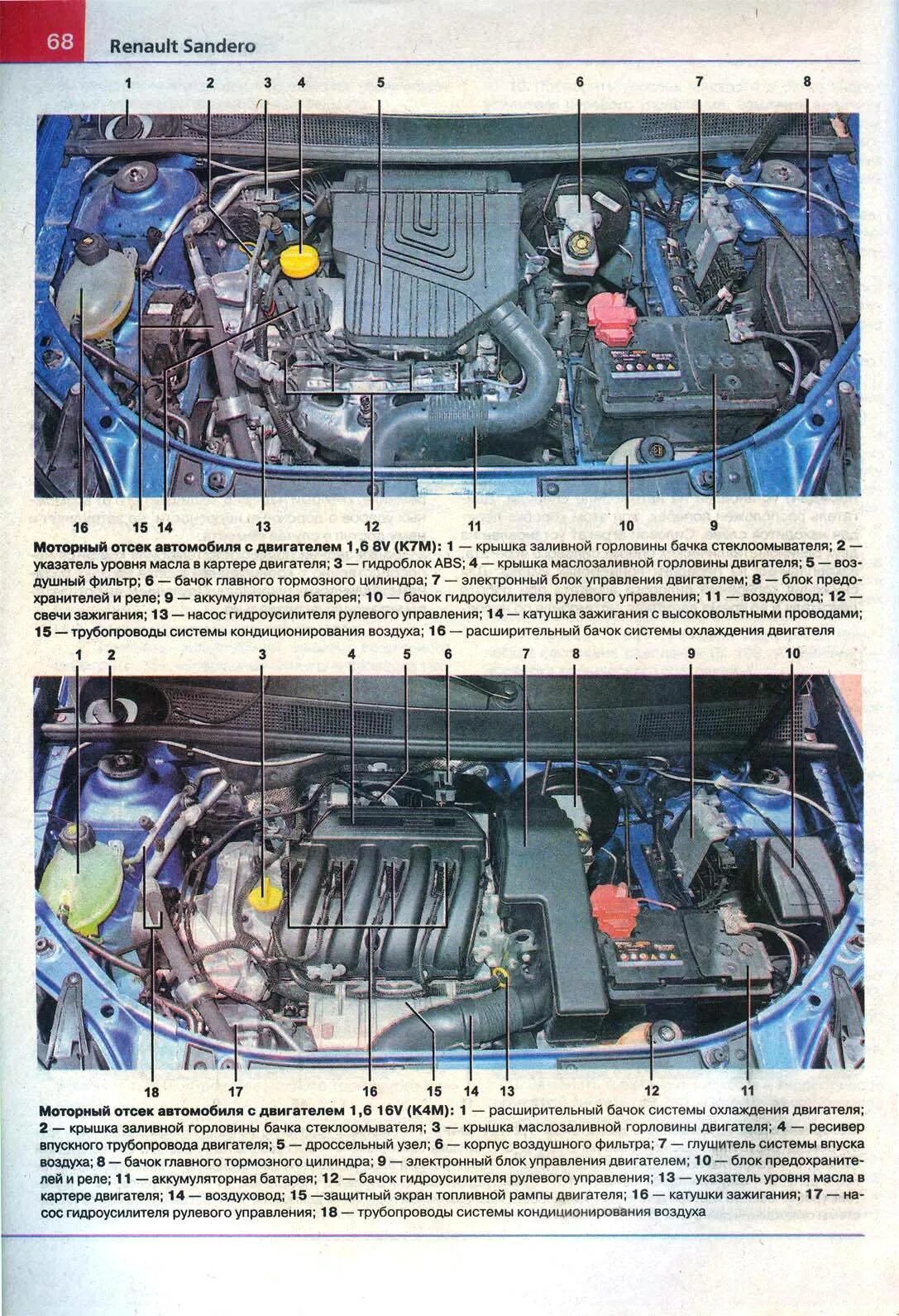 Устройство renault. Датчики двигателя Рено Логан 1.4 8. Renault Logan 1.4 2007 под капотом. Моторный отсек Логан 1фаза 2. Датчики системы охлаждения двигателя Рено Логан 2.