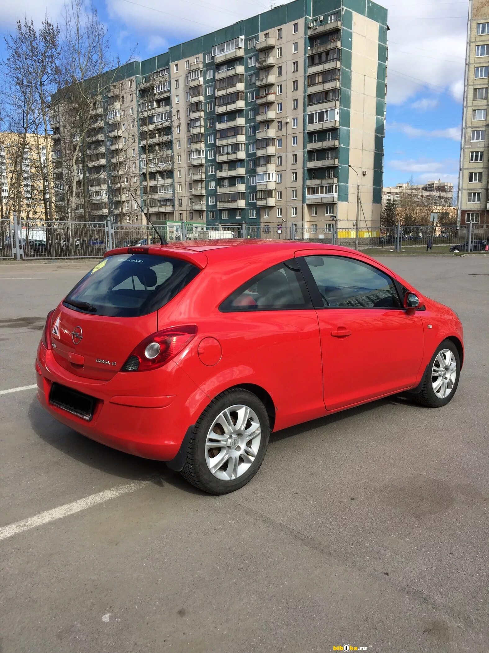 Opel corsa 2008 год