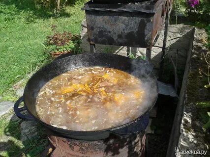 Казан для дачи