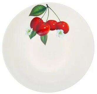 Тарелка с вишней