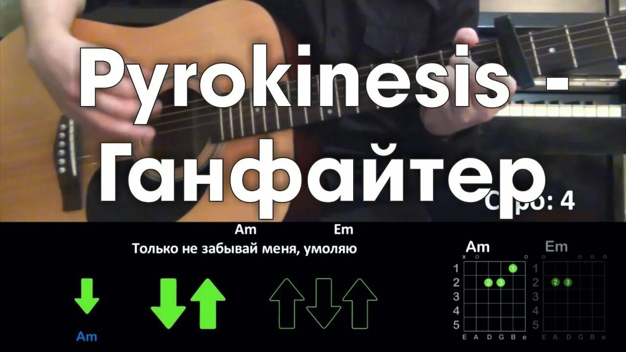 Пирокинезис на гитаре. Ганфайтер пирокинезис. пирокинезис аккорды. ганфайтер аккорды. пирокинезис ганфайтер табы.
