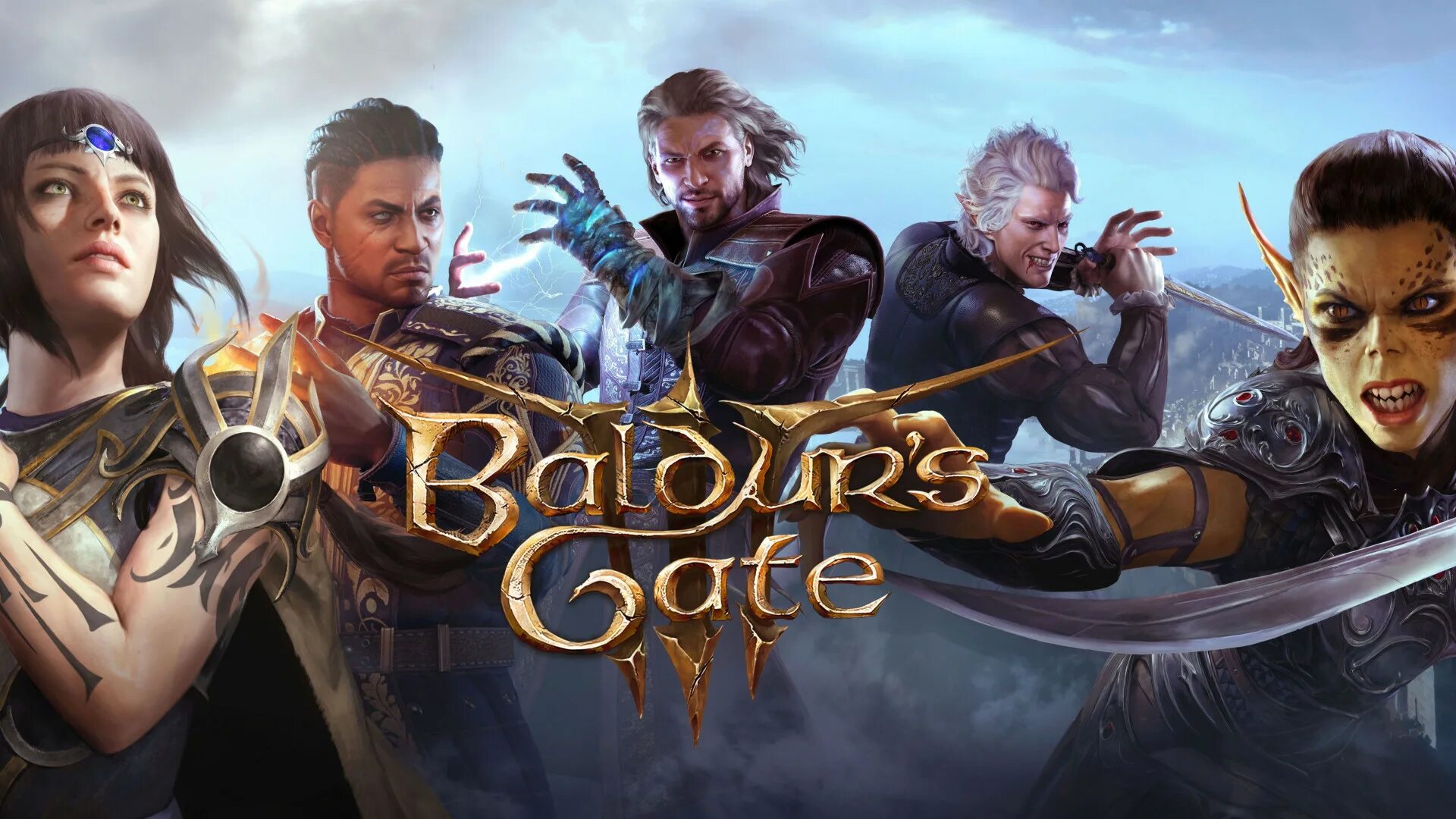 Baldur s game. Baldur s Gate 3. Baldur’s Gate 3 Larian Studios. Балдурс Гейтс 3. Baldur's Gate 3 Постер.