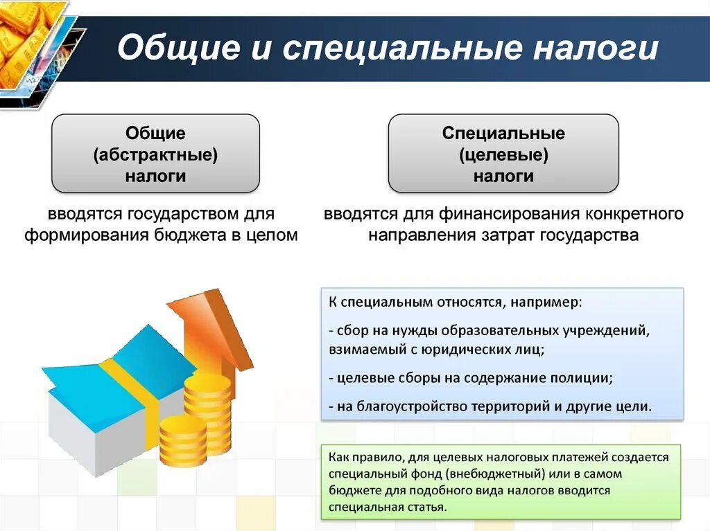 Целевые налоги примеры. Примеры общих налогов. Общие и целевые налоги примеры. Общие и целевые (специальные) налоги..