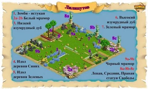 Остров игрушек карта