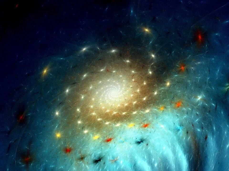 звездный хаос. небула 4к. космос арт. огненный космос. загадочный космос.