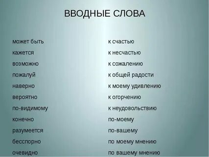 В тексте чаще других используются