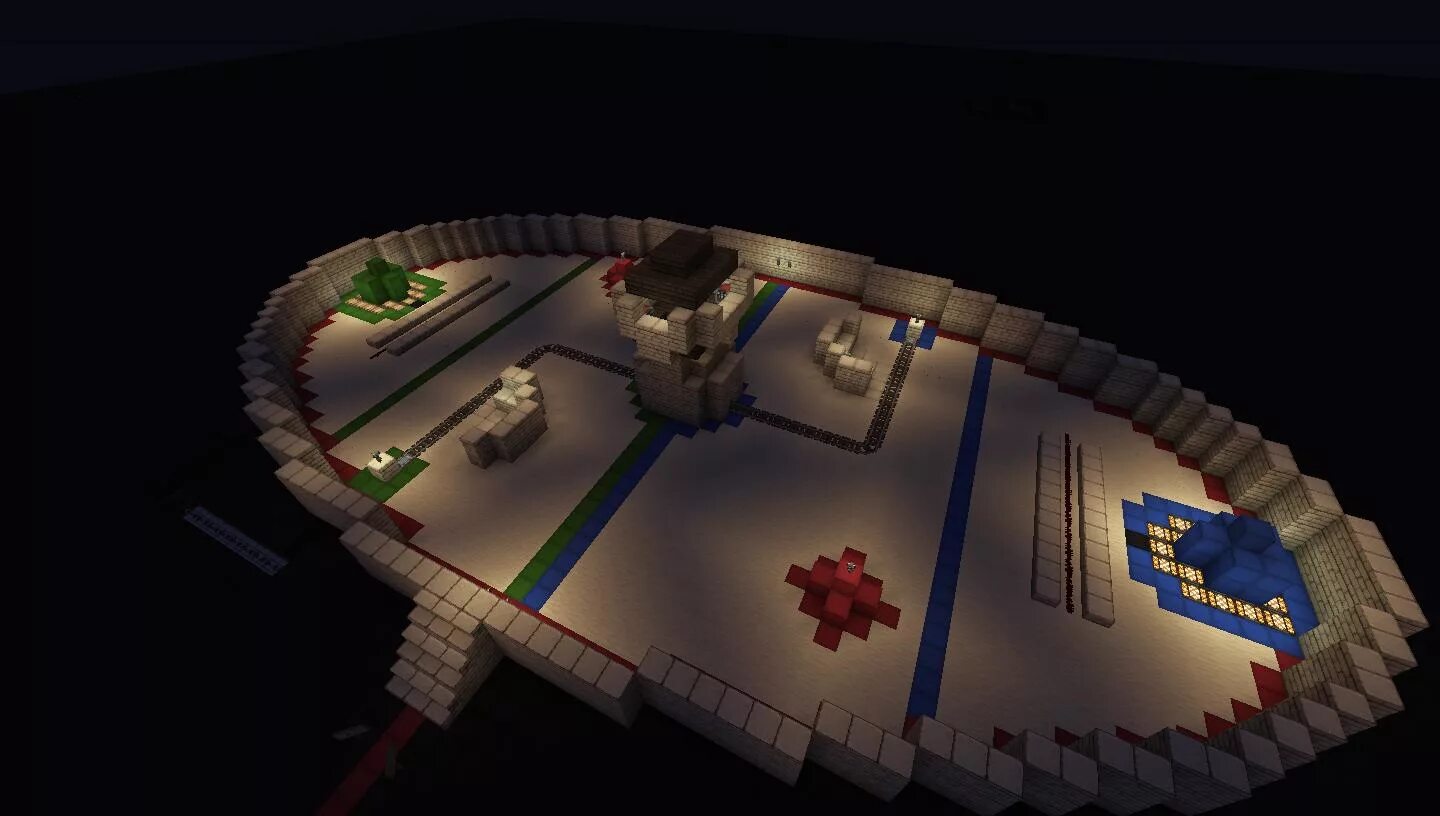 Minecraft arena