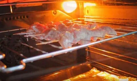 Шашлык в духовке какой режим