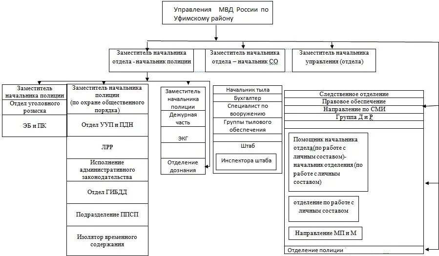 Мвд структуры подразделения. Структура Министерства внутренних дел РФ схема. Структура МО МВД России схема. Структура ОВД полиции РФ схема. Структура подразделений МВД России.