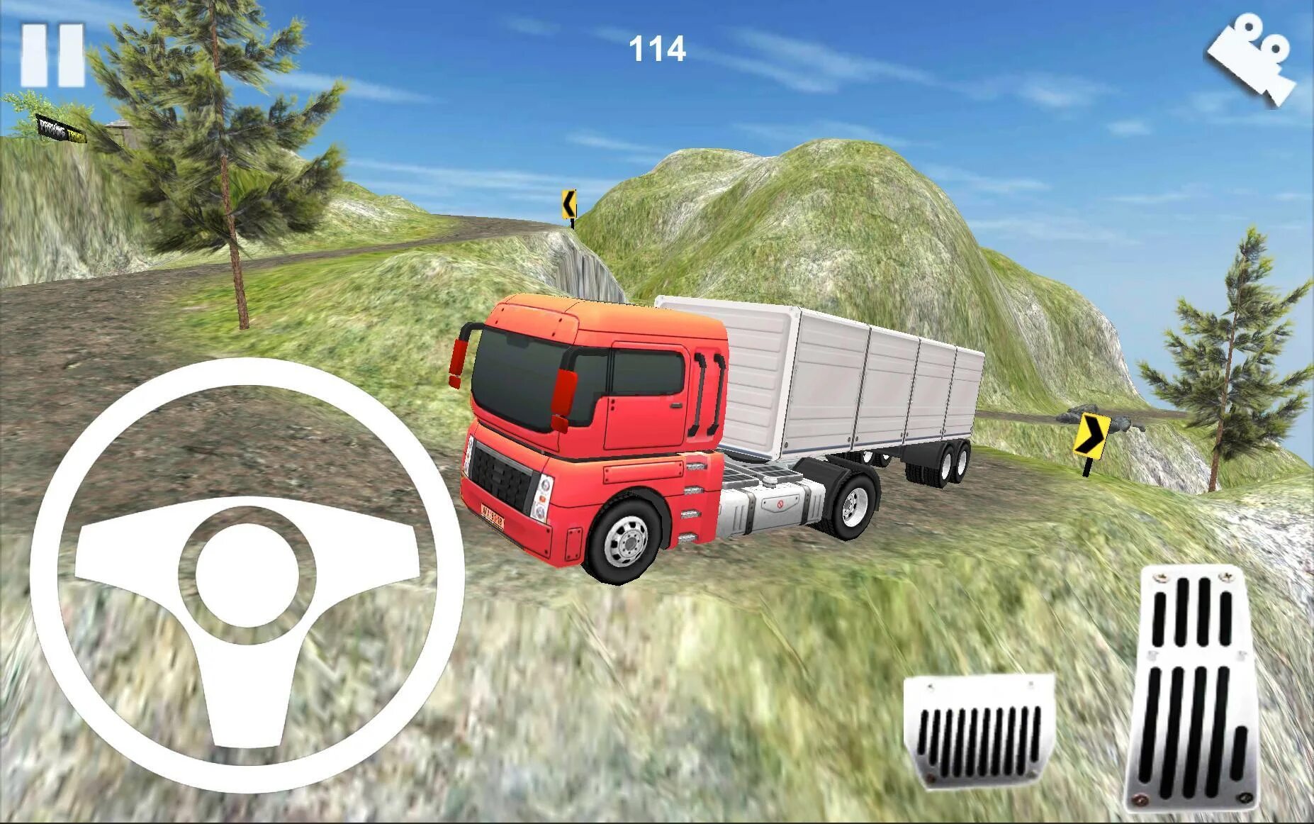 Truck Driver Simulator. Симулятор грузовика на андроид. Трак драйвер симулятор. Игра водитель грузовика легкая дорога.