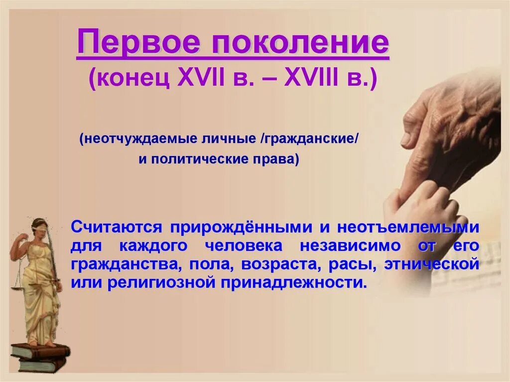 Поколения прав 5. Поколения прав человека. Концепция поколений прав человека. Первое поколение прав человека. 3 Поколения прав человека.