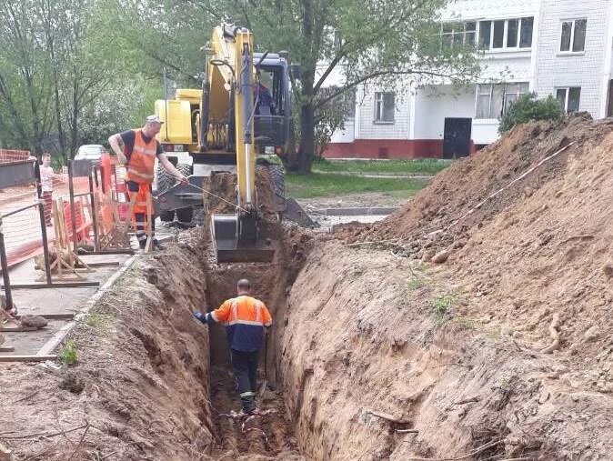 Водоканал ремонтное. Экскаватор Водоканал. Тверь Водоканал. Тверь Водоканал мастер участка.