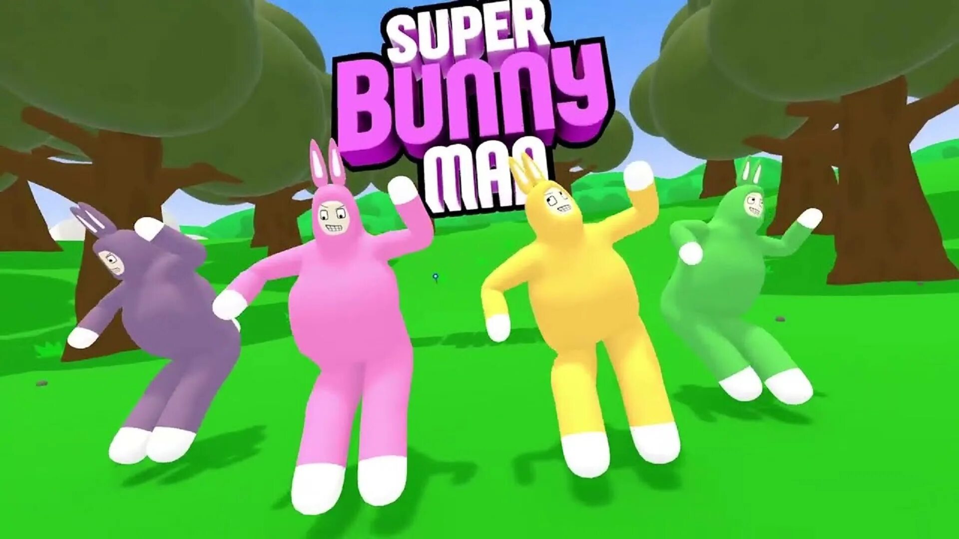 Парной стрим. Super Bunny man. Bunny man игра. Супер Bunny man. Supper Manny man.